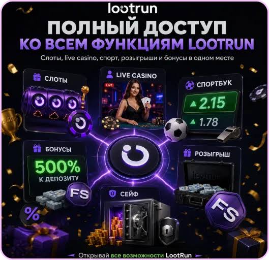 Lootrun Casino — Обзор Игровой Платформы -311942229 Lootrun Casino — Обзор Игровой Платформы -311942229